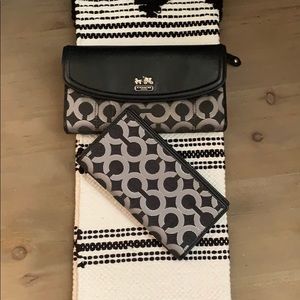 Coach Wallet with Checkbook